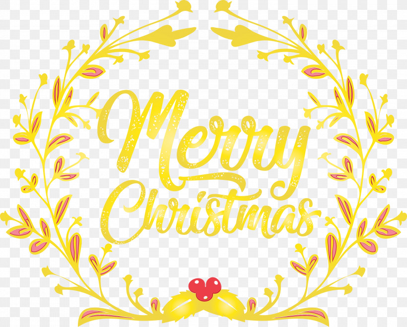 Christmas Day, PNG, 3000x2415px, Merry Christmas, Ascii Art, Christmas Day, Christmas Ornament, Floral Design Download Free