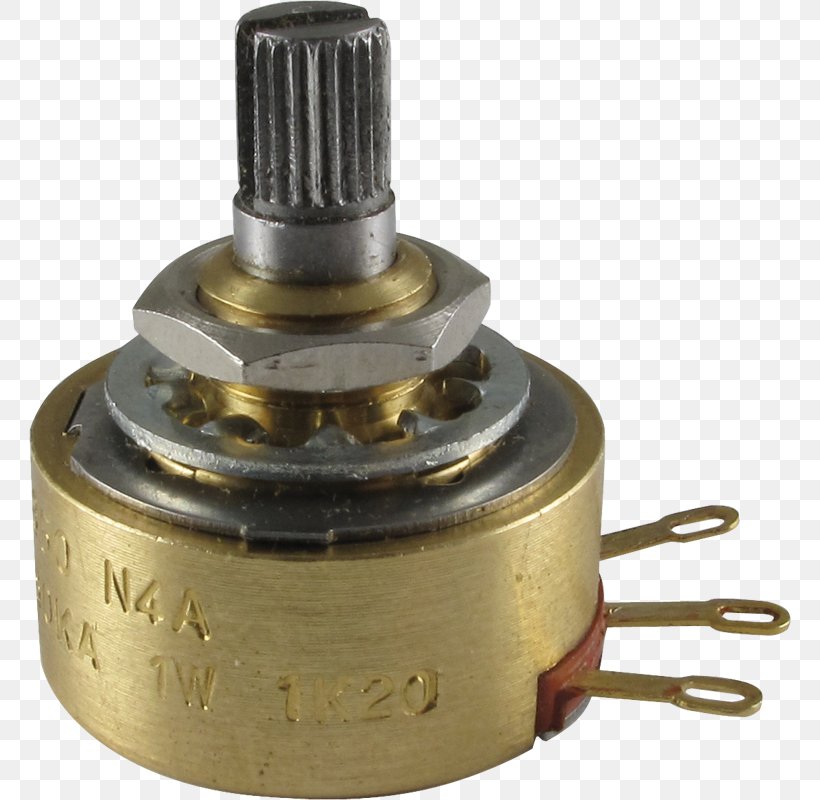 Potentiometer Electronics Erreostato Ohm Electric Guitar, PNG, 762x800px, Potentiometer, Antique, Antique Radio, Brass, Capacitor Download Free