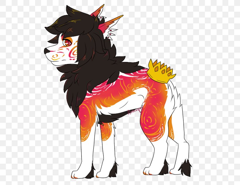 Dog Horse Cat Legendary Creature, PNG, 574x633px, Dog, Art, Canidae, Carnivoran, Cartoon Download Free