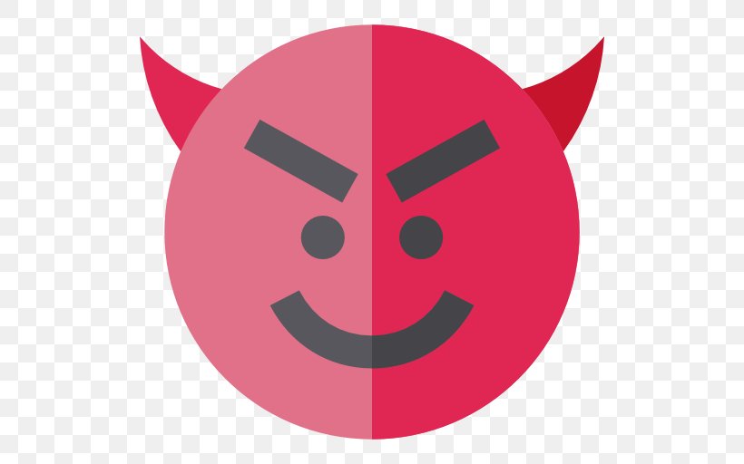 Smiley Emoticon Emoji Devil, PNG, 512x512px, Smiley, Demon, Devil, Emoji, Emoticon Download Free