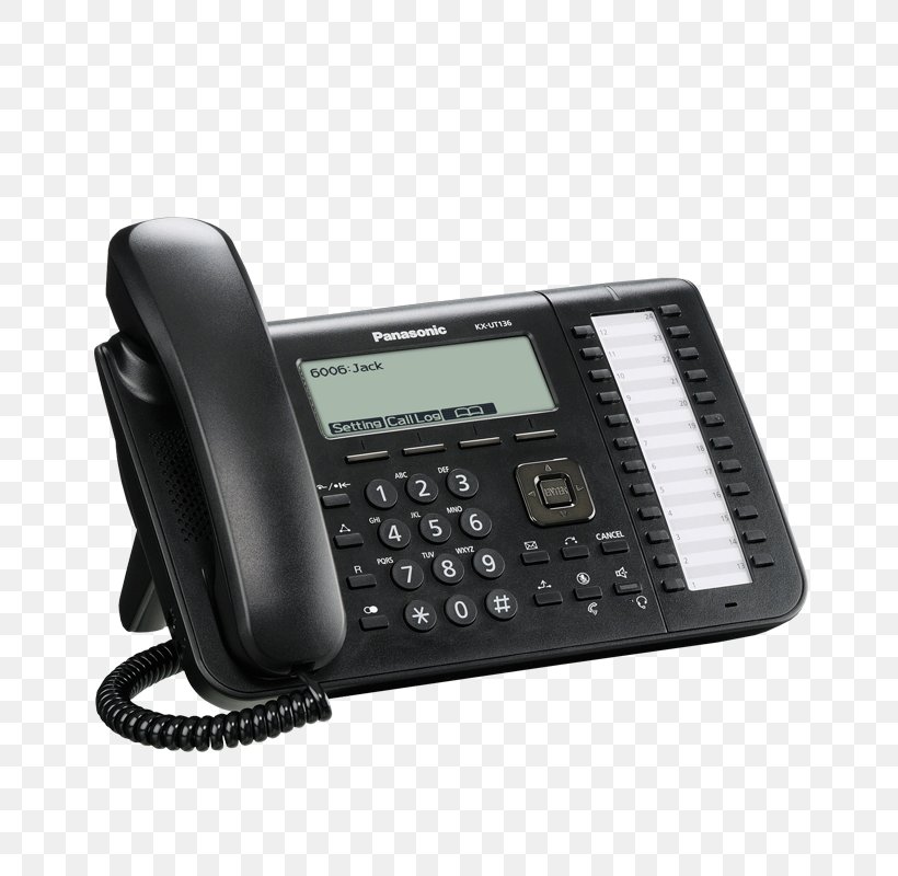 Telephone VoIP Phone Session Initiation Protocol Panasonic SIP Phone, PNG, 800x800px, Telephone, Answering Machine, Caller Id, Corded Phone, Electronics Download Free