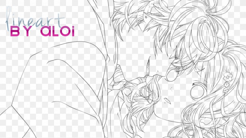 Diabolik Lovers Drawing Image Line Art Coloring Book, PNG, 1191x670px, Watercolor, Cartoon, Flower, Frame, Heart Download Free
