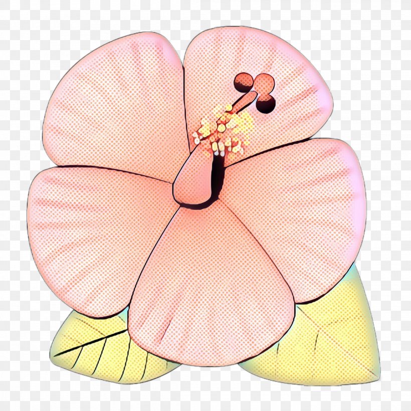 Pink Flower Cartoon, PNG, 2289x2289px, Pop Art, Blossom, Butterfly, Flower, Hibiscus Download Free