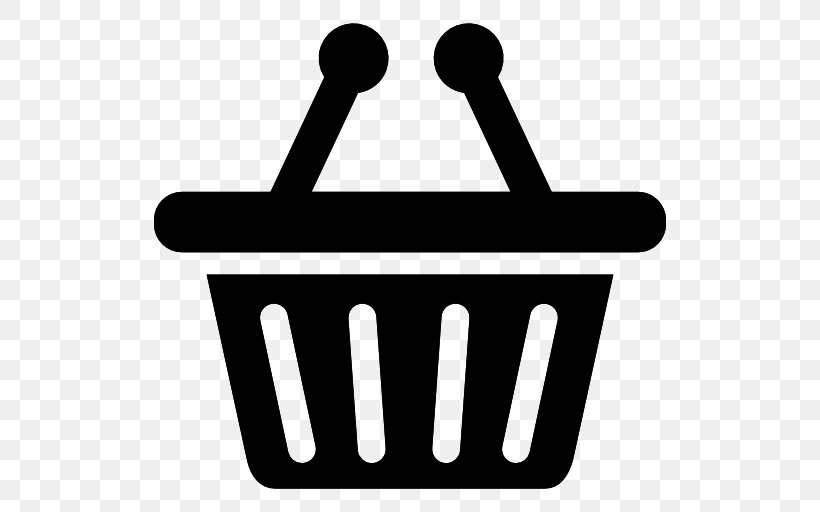 Shopping Cart Basket Online Shopping, PNG, 512x512px, Shopping Cart, Basket, Black And White, Business, Grocery Store Download Free