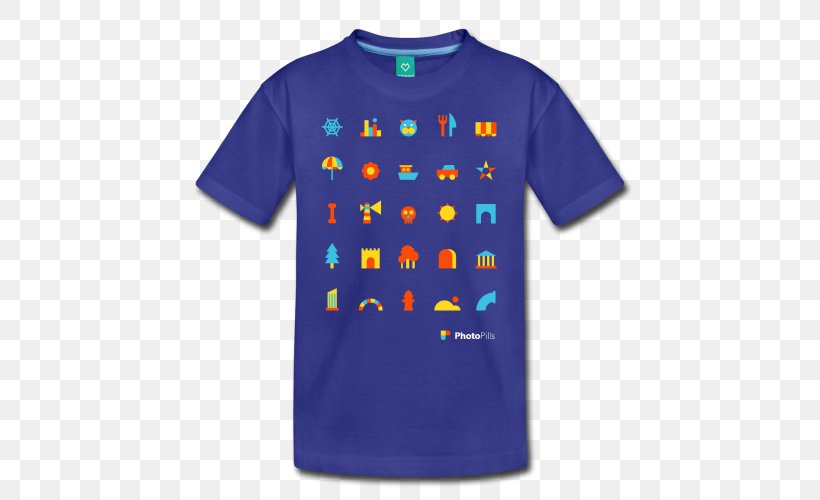T-shirt Clothing Spreadshirt Child, PNG, 500x500px, Tshirt, Active Shirt, Apron, Bag, Blue Download Free