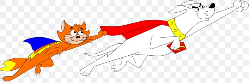 Superman Streaky The Supercat Kara Zor-El Krypto Supergirl, PNG, 1024x345px, Superman, Art, Carnivoran, Cartoon, Cat Like Mammal Download Free