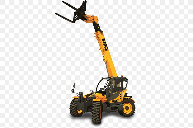 Telescopic Handler Forklift DIECI S.r.l. Loader Architectural Engineering, PNG, 575x543px, Telescopic Handler, Aerial Work Platform, Agriculture, Architectural Engineering, Business Download Free