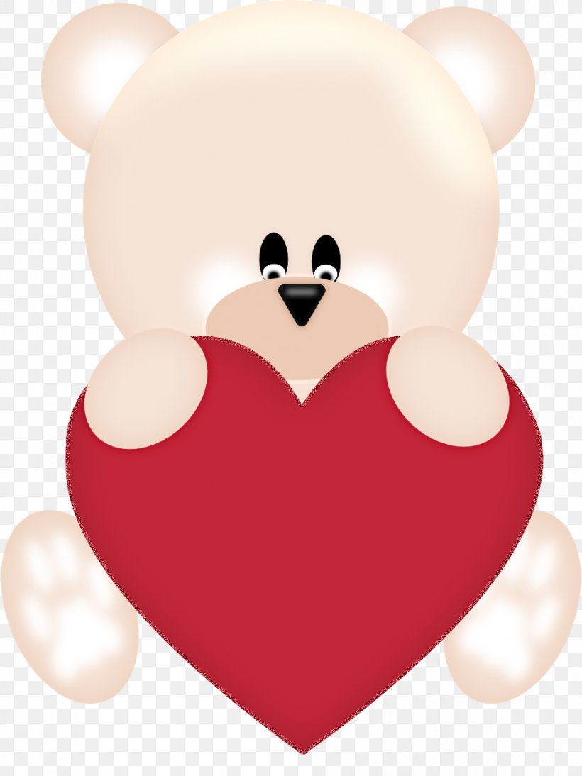 Bear Valentine's Day Love Heart, PNG, 944x1260px, Watercolor, Cartoon, Flower, Frame, Heart Download Free