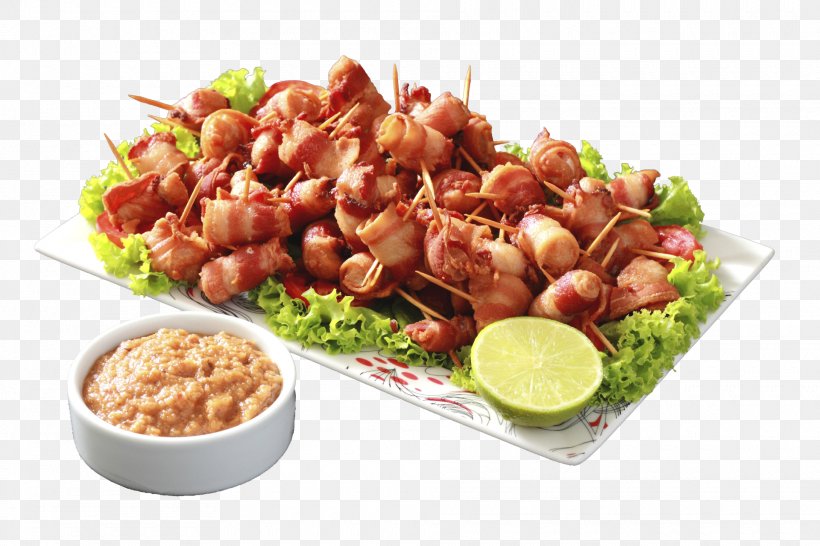 Yakitori Vegetarian Cuisine Bacon Spare Ribs Chicken As Food, PNG, 1920x1280px, Yakitori, Animal Source Foods, Appetizer, Asian Food, Bacon Download Free