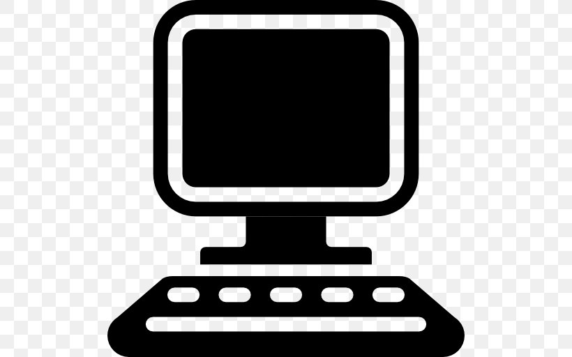 Computer Keyboard Computer Monitors Clip Art, PNG, 512x512px, Computer Keyboard, Black And White, Computer, Computer Icon, Computer Monitor Accessory Download Free