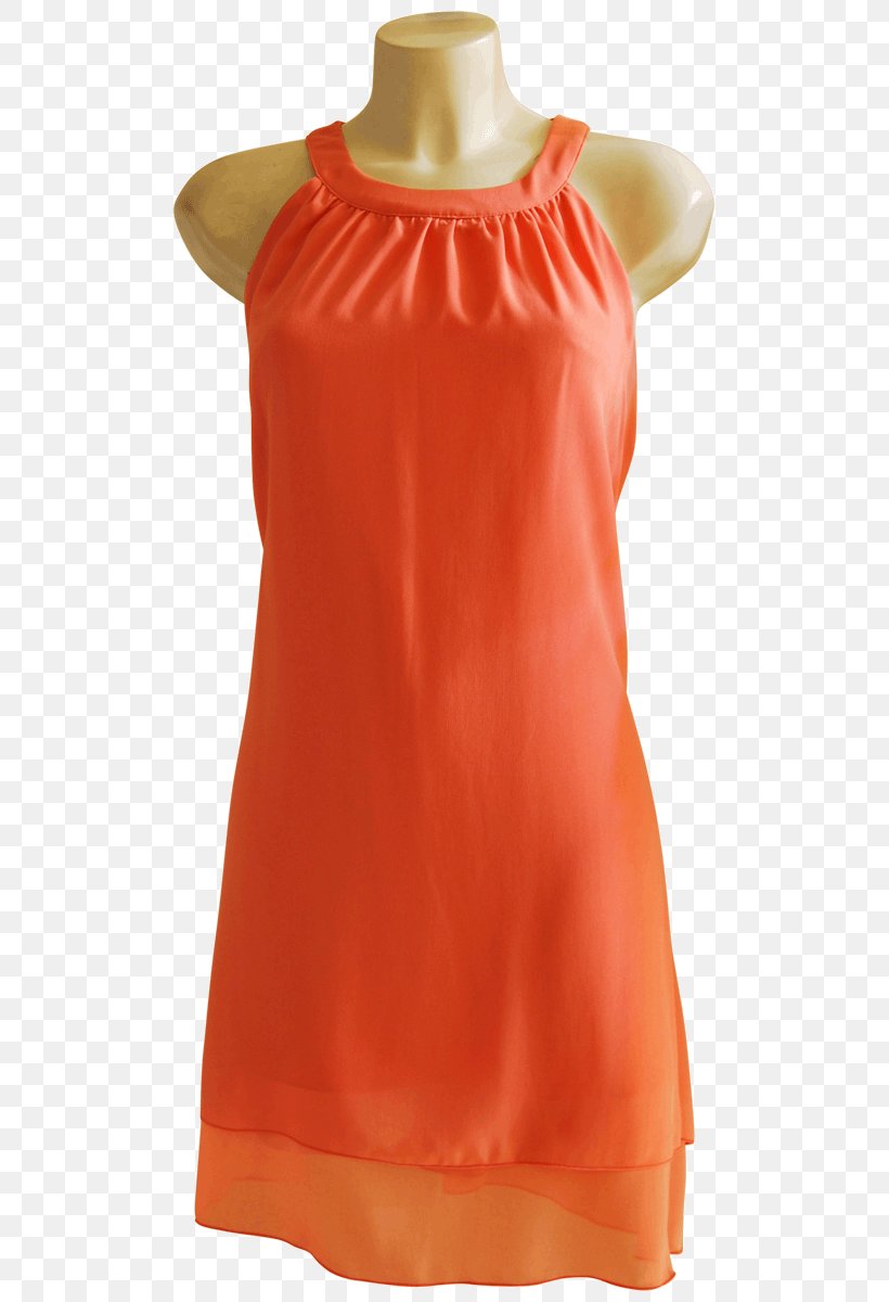 Neck Dress, PNG, 600x1200px, Neck, Blouse, Day Dress, Dress, Orange Download Free
