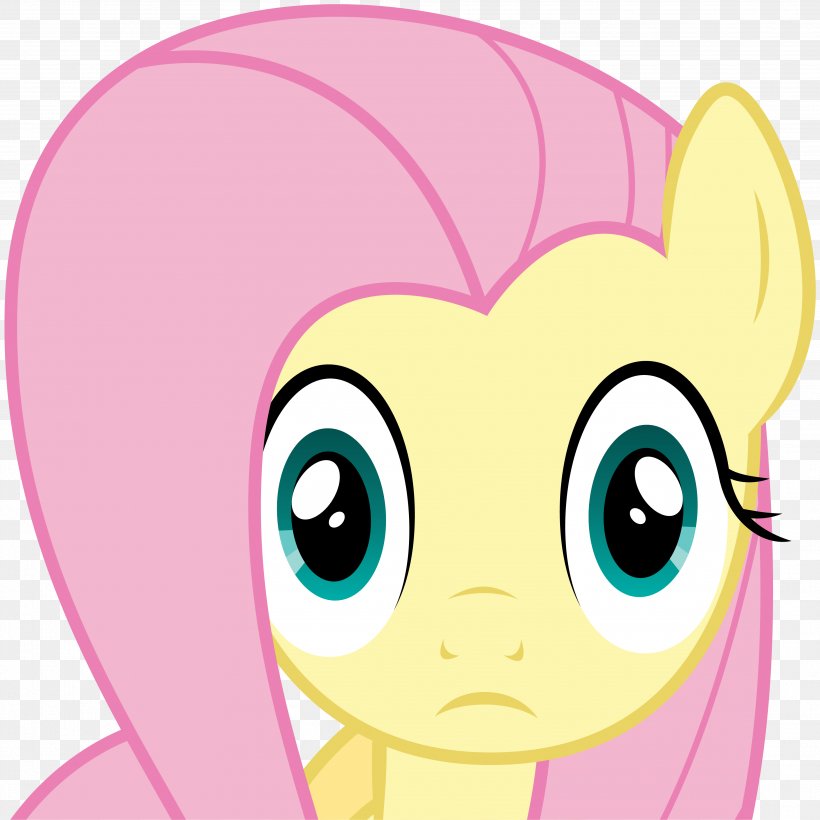 YouTube Pony Fluttershy Sticker, PNG, 3735x3735px, Watercolor, Cartoon, Flower, Frame, Heart Download Free