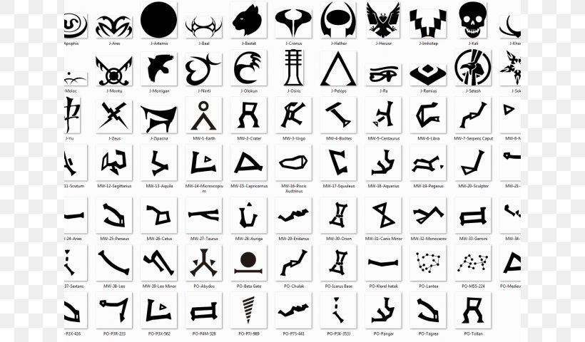 Daniel Jackson Stargate Symbol Goa'uld Clip Art, PNG, 640x480px, Daniel Jackson, Ancient, Area, Black And White, Calligraphy Download Free