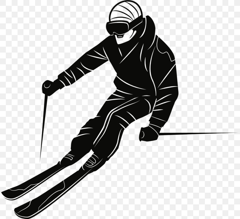 Drawing Skiing Alpine Skiing Line Art Silhouette, PNG, 811x750px, Drawing, Alpine Skiing, Cartoon, Line Art, Royaltyfree Download Free