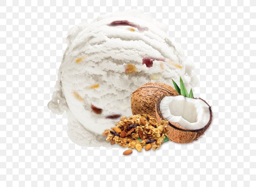 Ice Cream Coconut Milk Sorbet, PNG, 600x600px, Ice Cream, Coconut, Coconut Milk, Commodity, Corn Soup Download Free