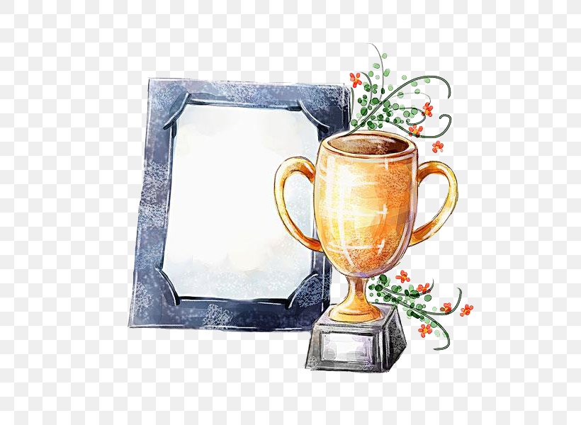 Trophy Loving Cup Drawing Illustration, PNG, 600x600px, Trophy, Award, Ceramic, Coffee Cup, Cup Download Free