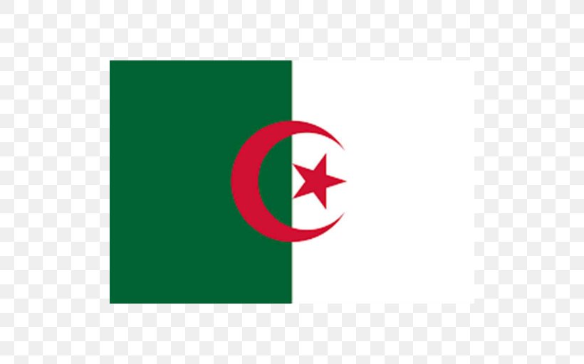 Flag Of Algeria National Flag, PNG, 512x512px, Flag Of Algeria, Algeria, Area, Brand, Fivepointed Star Download Free