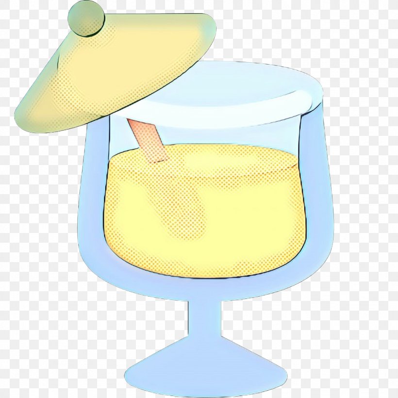 Yellow Clip Art Drink Serveware Glass, PNG, 1024x1024px, Pop Art, Drink, Glass, Retro, Serveware Download Free
