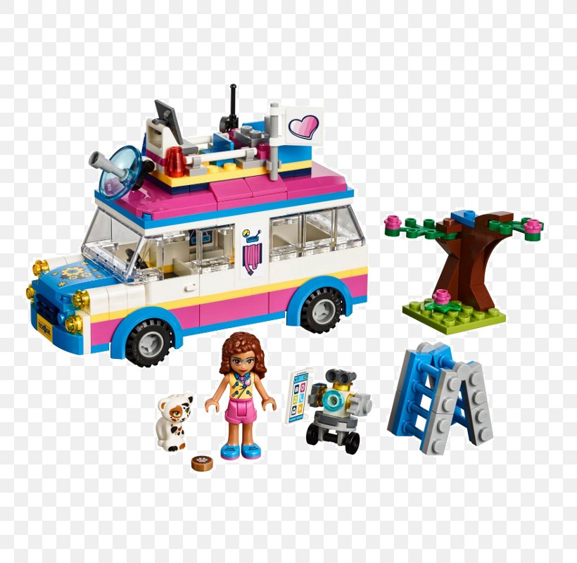 LEGO 41333 Friends Olivia's Mission Vehicle Amazon.com LEGO Friends Toy, PNG, 800x800px, Amazoncom, Lego, Lego Company Corporate Office, Lego Friends, Lego Minifigure Download Free