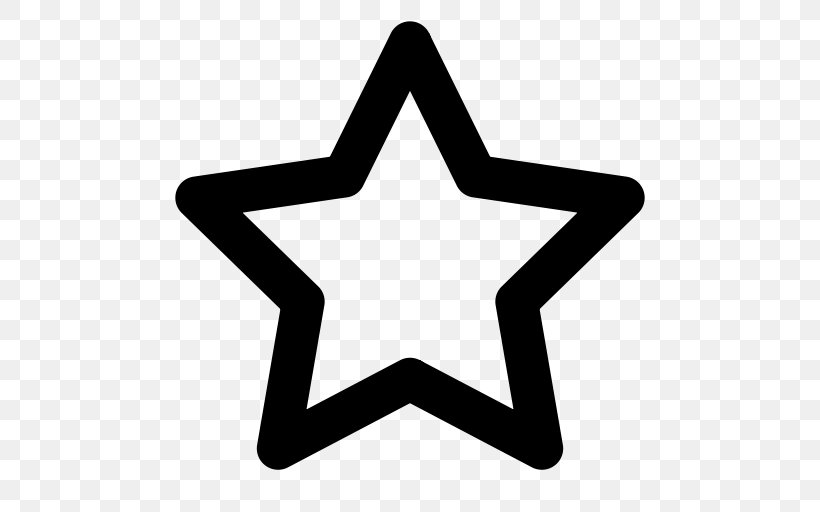 Star Download, PNG, 512x512px, Star, Black And White, Font Awesome, Share Icon, Symbol Download Free