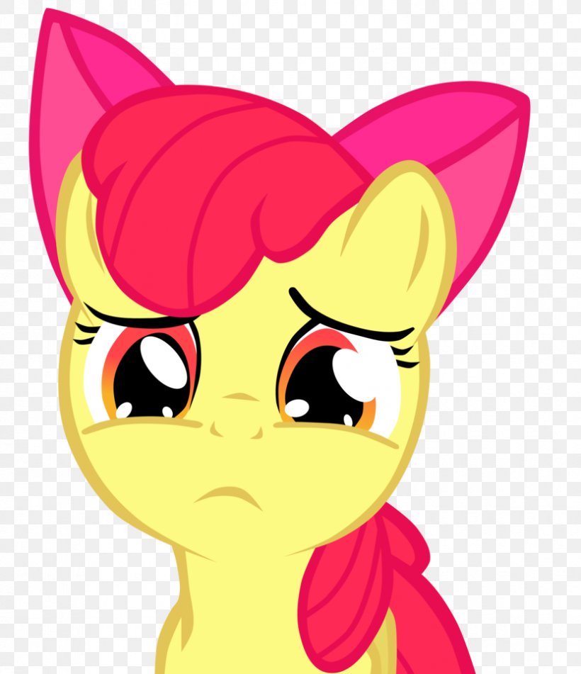 Apple Bloom Pony Whiskers Sadness Image, PNG, 830x963px, Watercolor, Cartoon, Flower, Frame, Heart Download Free