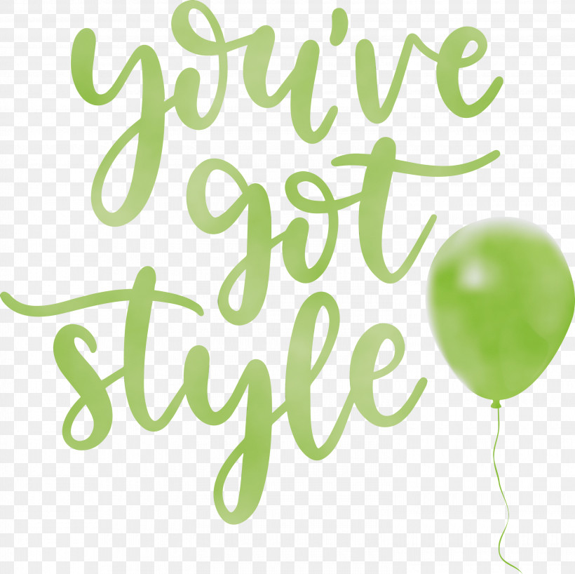 Logo Font Green Meter Balloon, PNG, 3000x2994px, Fashion, Balloon, Fruit, Green, Happiness Download Free