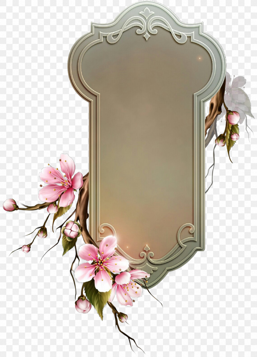 Picture Frame, PNG, 1834x2547px, Pink, Flower, Picture Frame, Plant Download Free
