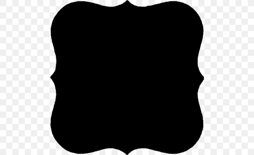 Rectangle White Clip Art, PNG, 500x500px, Rectangle, Black, Black And White, White Download Free