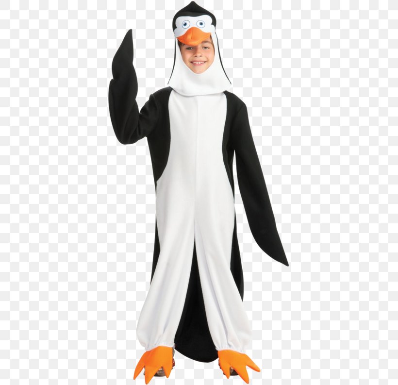 The Penguins Of Madagascar Costume Carnival Disguise, PNG, 500x793px, Penguin, Beak, Bird, Carnival, Child Download Free