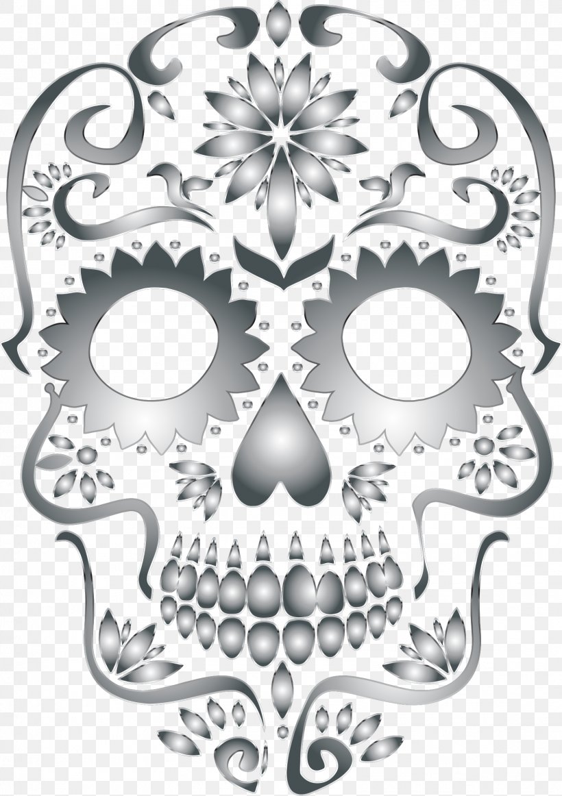Calavera Old School (tattoo) Skull Clip Art, PNG, 1598x2266px, Calavera, Black And White, Body Piercing, Bone, Color Download Free