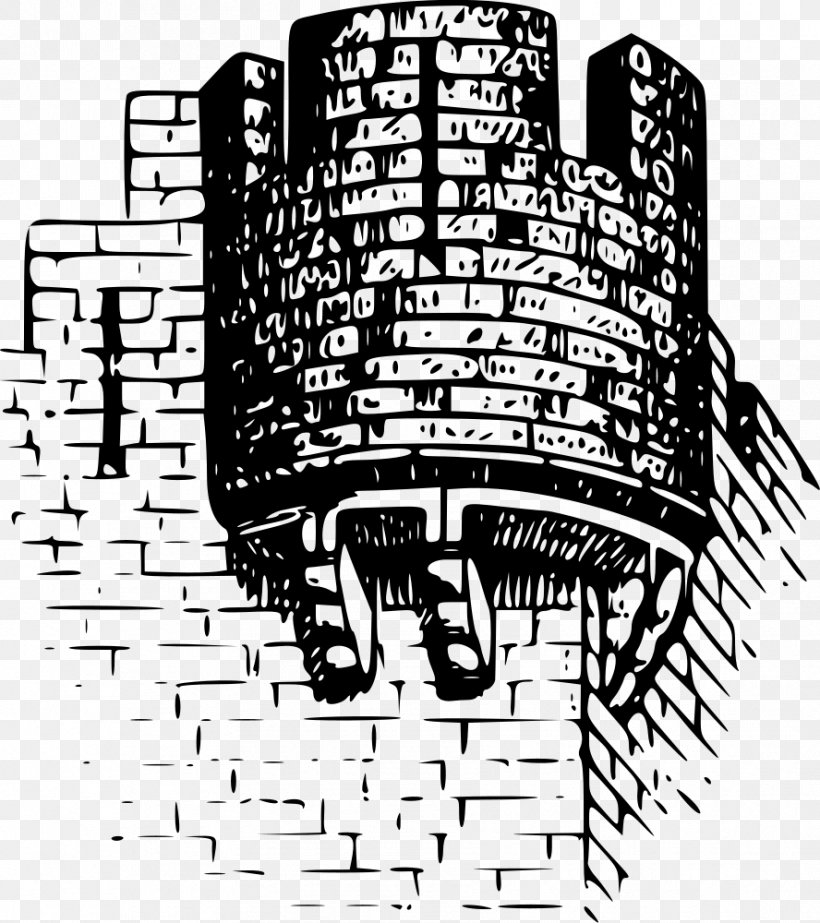 Castle Clip Art, PNG, 888x1000px, Castle, Art, Black And White, Drawing, Fortification Download Free