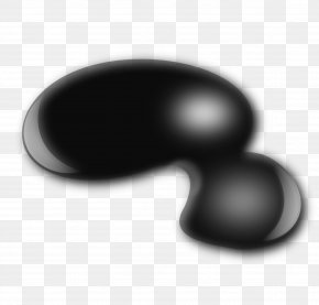 Black Puddle - Ink Binary Large Object Ribbon Clip Art PNG