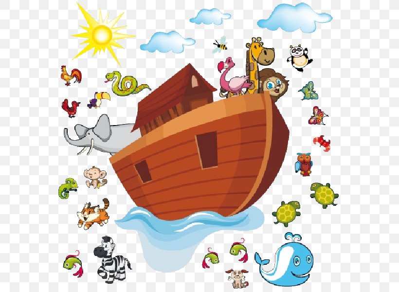 Noah's Ark Sticker Clip Art, PNG, 600x600px, Sticker, Area, Art, Artwork, Bible Download Free