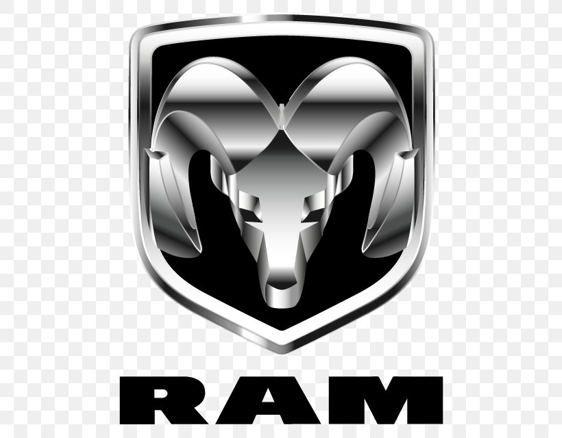 Ram Trucks Ram Pickup Dodge Chrysler Car, PNG, 800x640px, 2018 Ram 1500, Ram Trucks, Automotive Design, Black And White, Brand Download Free