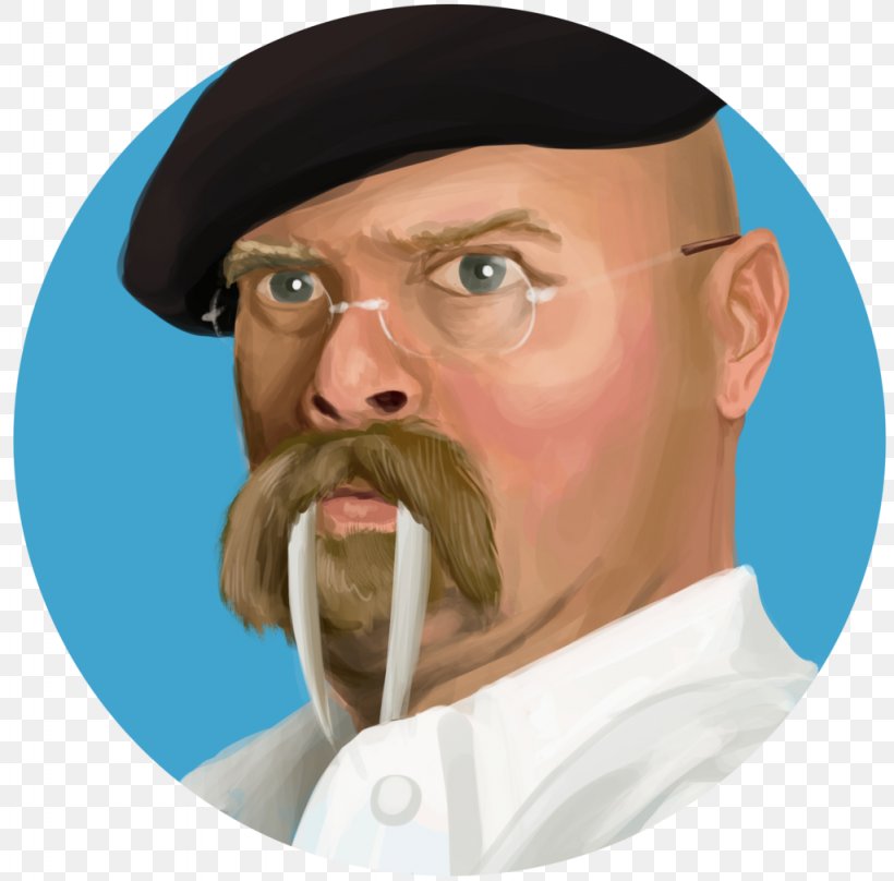 Jamie Hyneman MythBusters Walrus Drawing Moustache, PNG, 1024x1010px, Jamie Hyneman, Art, Beard, Cheek, Chin Download Free