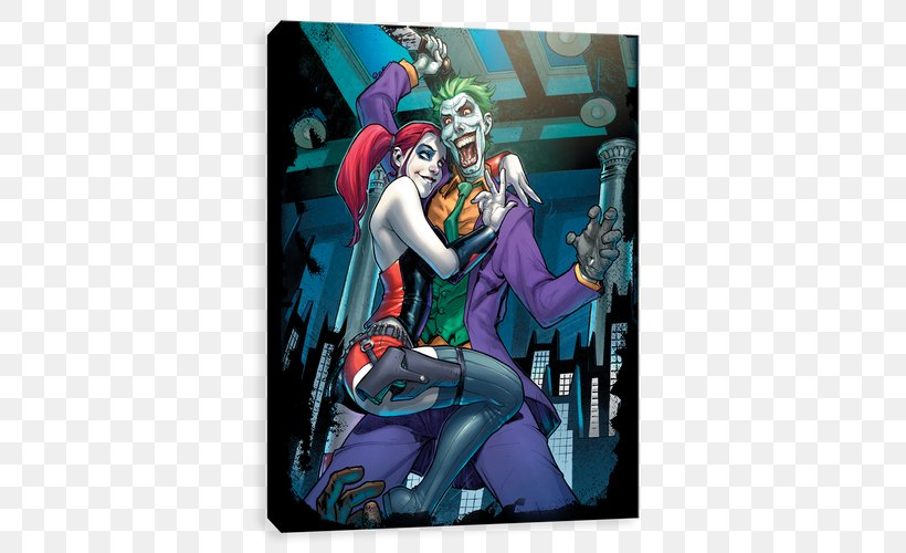 Harley Quinn Joker Batman The New 52 Comics, PNG, 500x500px, Harley Quinn, Amanda Conner, Batman, Comic Book, Comics Download Free