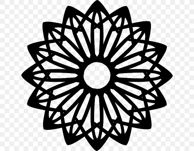 Symbols Of Islam Islamic Art Islamic Geometric Patterns Clip Art, PNG, 640x640px, Symbols Of Islam, Allah, Arabic Calligraphy, Artwork, Black And White Download Free