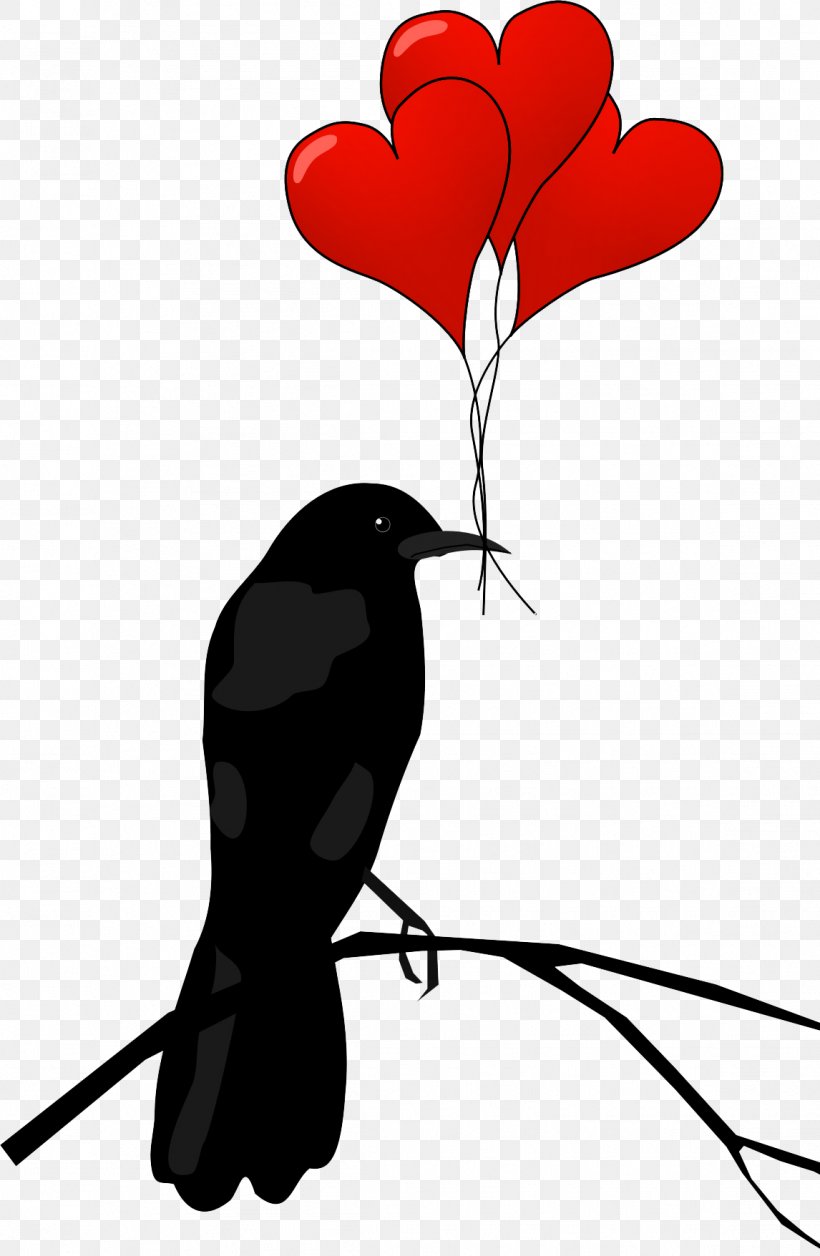 Valentine's Day Free Content Heart Clip Art, PNG, 1146x1756px, Valentine S Day, Art, Beak, Bird, Black And White Download Free