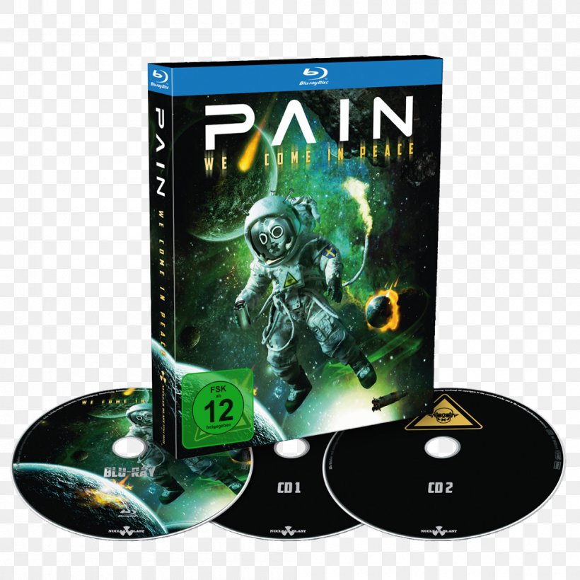 DVD Pain We Come In Peace Coming Home Nuclear Blast, PNG, 1000x1000px, Dvd, Coming Home, Compact Disc, Nuclear Blast, Pain Download Free