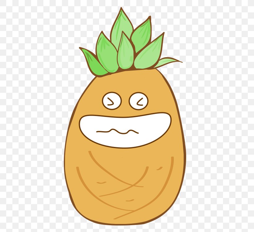 Pineapple Drawing Fruit, PNG, 500x750px, Pineapple, Ananas, Cartoon, Commodity, Concepteur Download Free