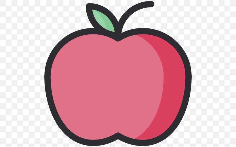 Pink M Apple Clip Art, PNG, 512x512px, Pink M, Apple, Fruit, Heart, Magenta Download Free