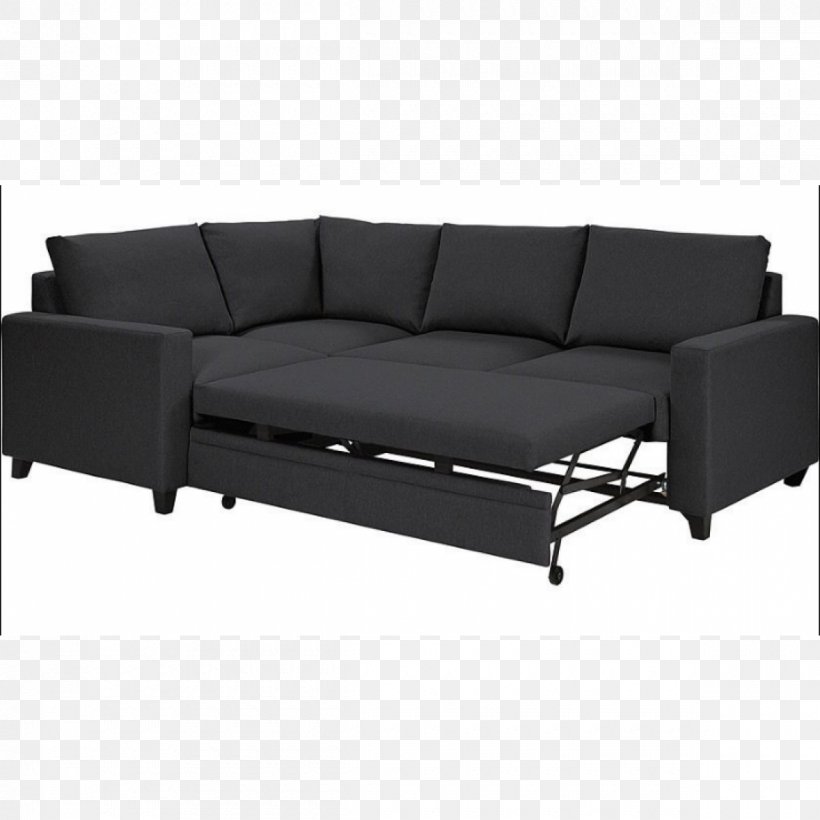 Sofa Bed Couch Living Room Furniture, PNG, 1200x1200px, Sofa Bed, Bed, Black, Chaise Longue, Comfort Download Free