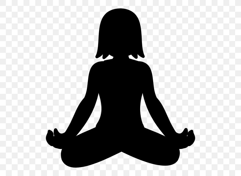Yoga Exercise Clip Art, PNG, 600x600px, Yoga, Art, Black And White, Exercise, Meditation Download Free