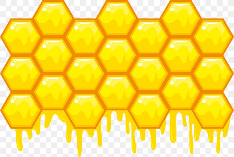 Bee Honeycomb Hexagon Illustration, PNG, 1500x1009px, Bee, Beehive, Commodity, Corn On The Cob, Drawing Download Free