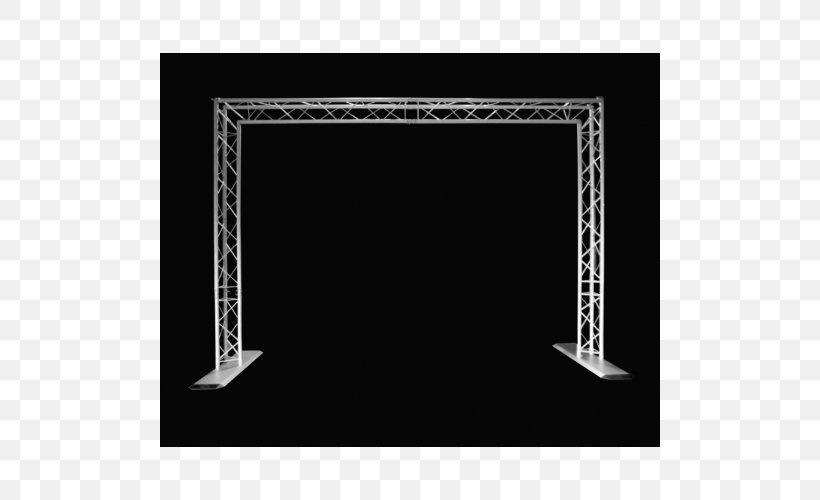 Truss Structure Light King Post, PNG, 500x500px, Truss, Arch, Black And White, Dj Lighting, Gobo Download Free