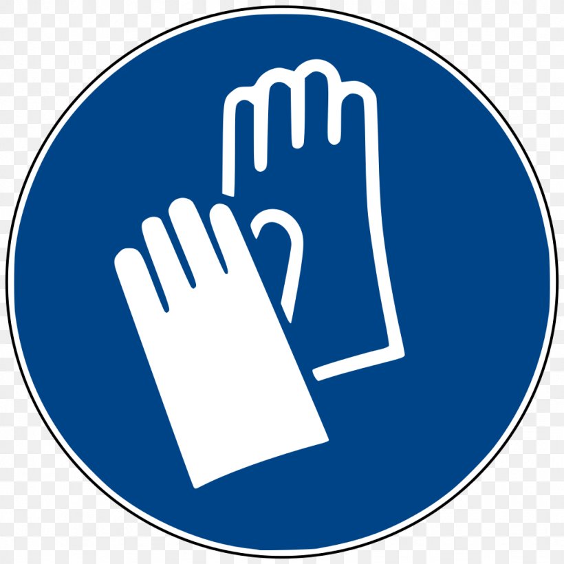 Medical Glove Safety Personal Protective Equipment Sign, PNG, 1024x1024px, Glove, Area, Blue, Brand, Clothing Download Free