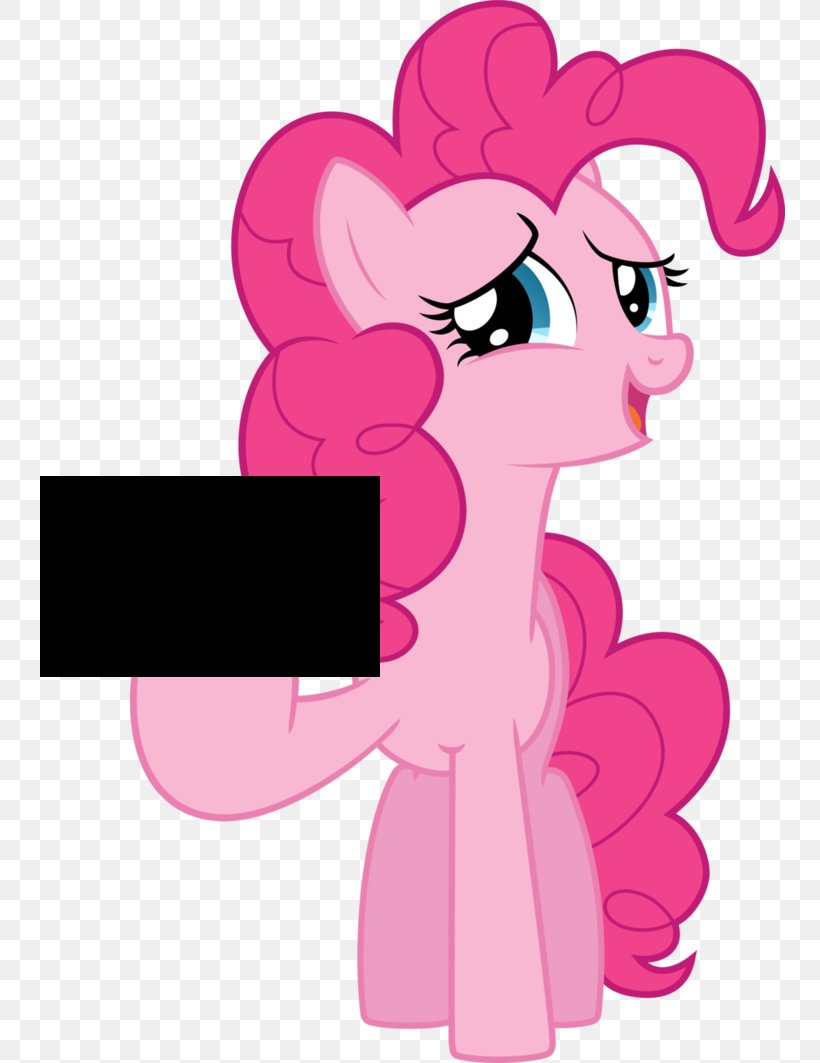 Pinkie Pie Pony BronyCon DeviantArt, PNG, 751x1063px, Watercolor, Cartoon, Flower, Frame, Heart Download Free