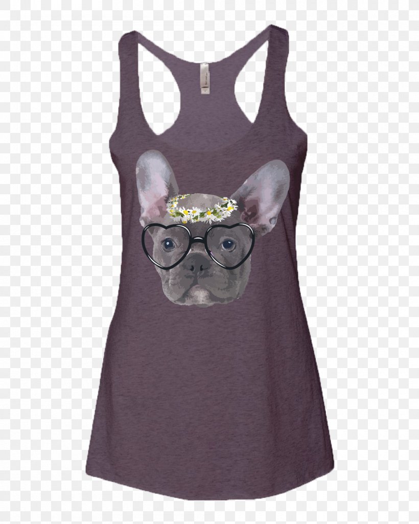 Sleeveless Shirt T-shirt Fashion Bulldog, PNG, 1000x1250px, Watercolor, Cartoon, Flower, Frame, Heart Download Free
