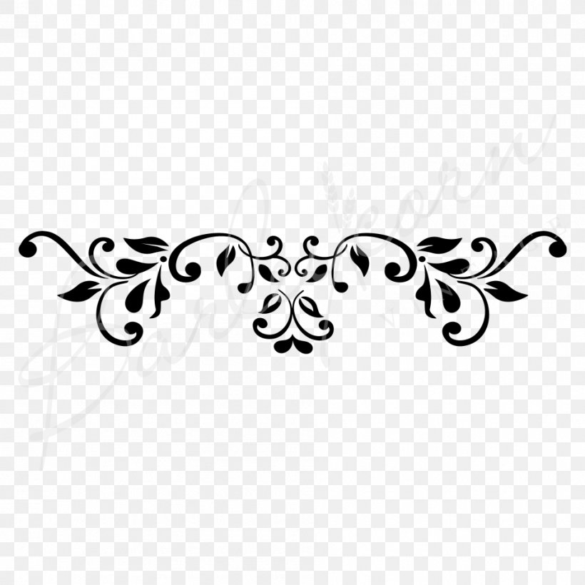 Stencil Image Paint Me Vintage Baroque Logo, PNG, 945x945px, Stencil, Baroque, Black, Black And White, Butterfly Download Free