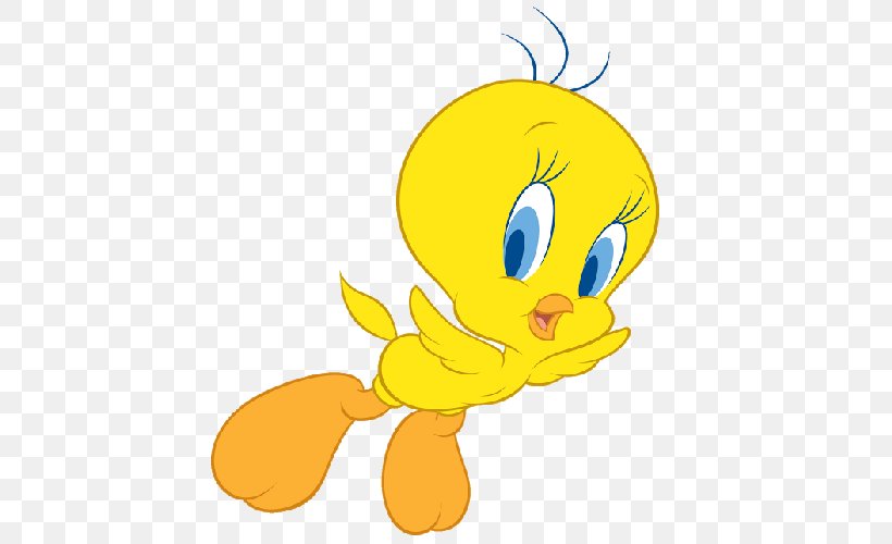 Tweety Bird Sylvester Cartoon, PNG, 500x500px, Tweety, Art, Beak, Bird ...